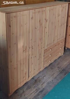 NOVÁ - celo masivní komoda - skříň - 3