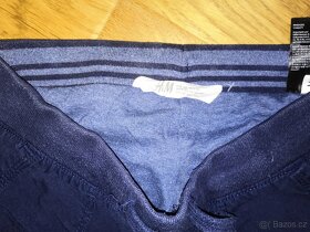 Tmavě modré zateplené kalhoty H&M 140 (9-10 let) - 3