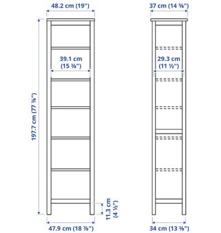 2x KNIHOVNA HEMNES - 3