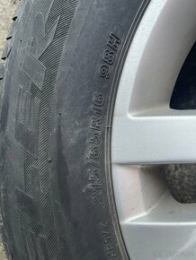 Alu kola 5x112 r16 Volkswagen originál - 3