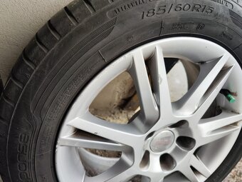 15"letní alu sada 5x100 origo Seat Ibiza 4 Fabia 3 Rapid - 3