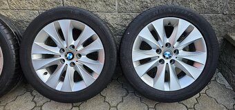 Originál alu BMW 5 E60 5x120 225/50 R17 letní - 3