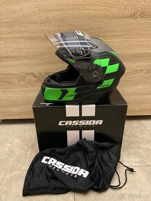 Helma na motorku zn. Cassida Integral 3.0 RoxoR, vel. XL - 3