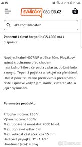 Kalové čerpadlo - 3