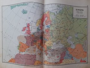 Školní atlas 1934, 1958 a 1971 - 3
