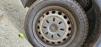 Mercedes-Benz Vito Viano W639: plechová kola, nové pláště - 3