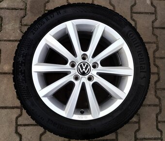 Alu kola originál Volkswagen Passat B8 5x112 R17 Merano - 3