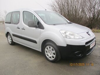 Peugeot Partner 1.6i TeePee 66kW ZADNÍ KŘÍDLA TAŽNÉ Z - 3