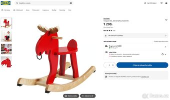 IKEA houpací LOS EKORRE - 3