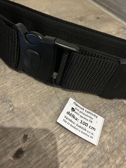 Opasek bojový - černý - 3