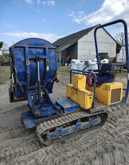 Minibagr nakladač.dempr pasovy - 3