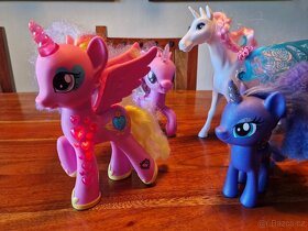 My Little Pony Luna+ Cadance+Twilight+bílý kůň - 3