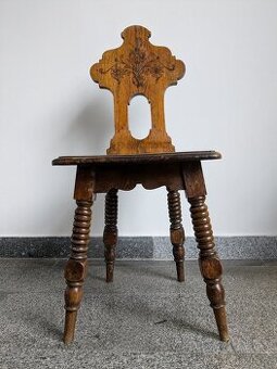 Selský nábytek (stůl a 5 židlí) - 3