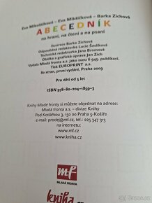 Abecedník/kniha k procvičování abecedy - 3