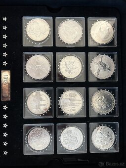 Stříbrná sada mincí Fabulous 12 (2010) – 1 oz, certifikát - 3