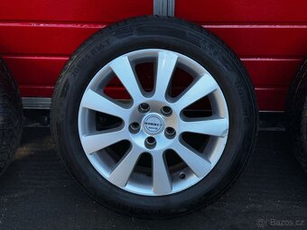 Original ALU kola Borbet 16" 7J ET40 zimní pneu 205/55/R16 - 3