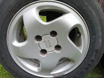 Prodám alu kola peugeot 14 - 3