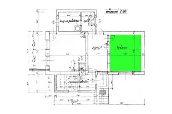 Pronájem pokoje 22 m2 s malou zahrádkou - 3