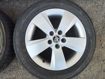 15"celoroční alu sada Mato 5x100 origo Rapid Fabia 3 Polo - 3