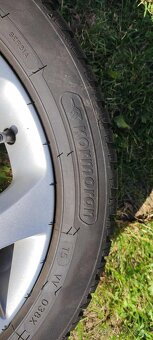 Alu disky + gumy letni 195/50 R15 - 3