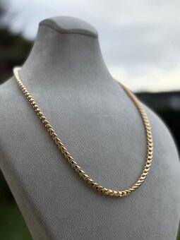 Zlaty řetež ANKR - Nový vzor - 54.7G 585 14K - KRÁSNÝ KOUSEK - 3