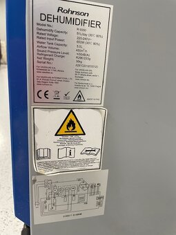 Odvlhcovac vzduchu zn. Rohnson R9350 Heavy - 3