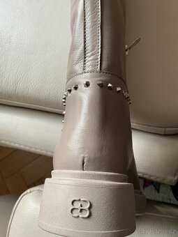 Kožené kozačky Murizari - 3