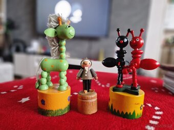 Dřevěné pohyblivé hračky - Ferda mravenec - 3