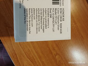 Honor X8 titanium silver 6/128gb - 3
