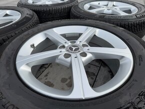 Originál alu kola Mercedes 5x112 R17 zimní zánov - 3
