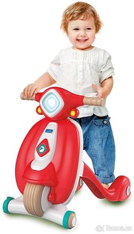 Dětské chodítko Clementoni Scooter Vintage nové nepoužité - 3