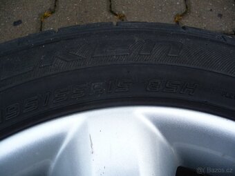 ALU KOLA ŠKODA ANTARES 5x100 ,FÁBIA I,II,ROOMSTER 195/55R15 - 3