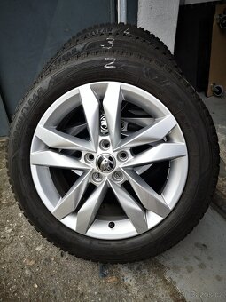Alu kola originál Škoda r16 Fabia4, Rapid, Roomster, Scala, - 3