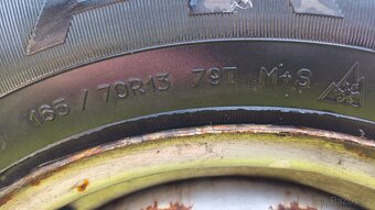 100,-Kč/ks kola 165/70R13 - 3