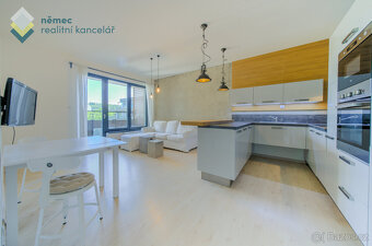 Pronájem, luxusní byt 2+kk s balkonem, 59 m², Praha 8 - Libe - 3