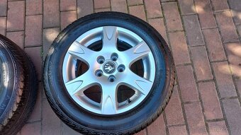 Alu kola Škoda Fabia 1 a 2. Originál Škoda Fabia Elegance. - 3
