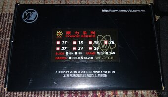 R34 R5 WE green gas pistole - 3