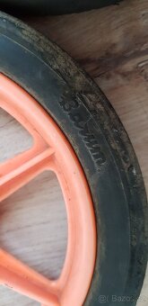 Kolečka 4ks - 22cm. Průměr středu 1,5cm. - 3