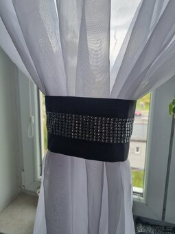 Krásná záclona šíře 4 m výška 160 cm - 3