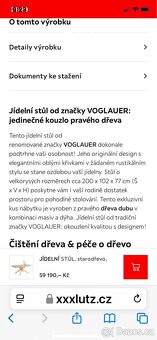 Stolova deska Voglauer - 3