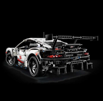 Nová velká stavebnice Porshe 911 závodní auto 1580 dílků dél - 3