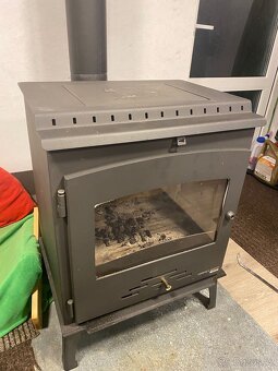 Krbová kamna ARKTIC 12 s plotýnkou - 3