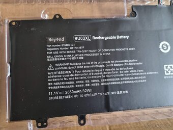 Baterie HP BU03XL Chromebook 14 G4 - 3