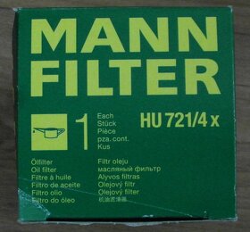 OLEJOVÝ FILTR MANN HU 721/4 X - 3