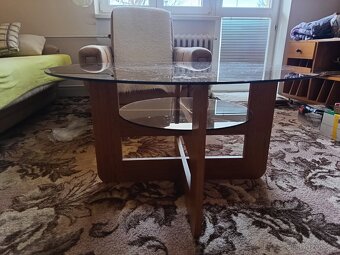 Skleněný konferenční stolek - 3