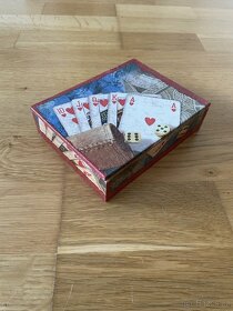 Sada karet v dřevěné krabičce - 3