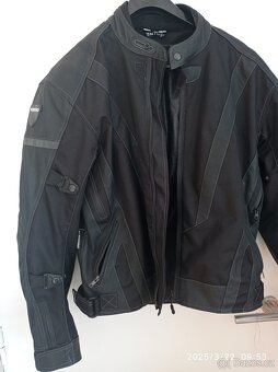 Polokožená motorkářská bunda nenošená XL - 3