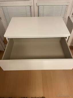 Komoda IKEA Malm bílá 80x78 cm - 3
