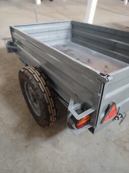 Prodám sklápěcí vlek za malotraktor - 3