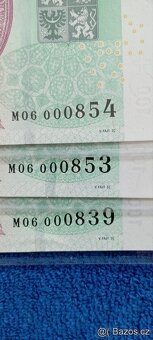 100 Kč s přítiskem UNC - 3